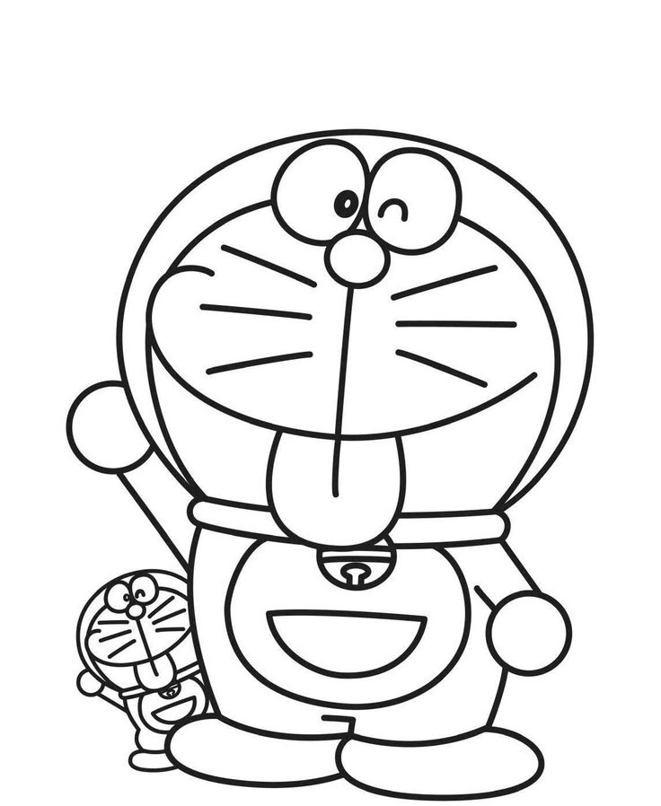 Tổng hợp 50+ tranh tô màu Doraemon siêu dễ thương cho bé