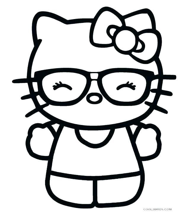 Tổng hợp 50+ tranh tô màu Hello Kitty đáng yêu cho bé