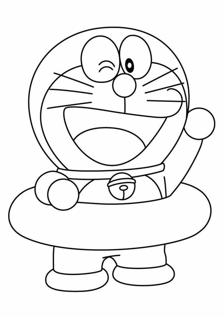 Tổng hợp 50+ tranh tô màu Doraemon siêu dễ thương cho bé