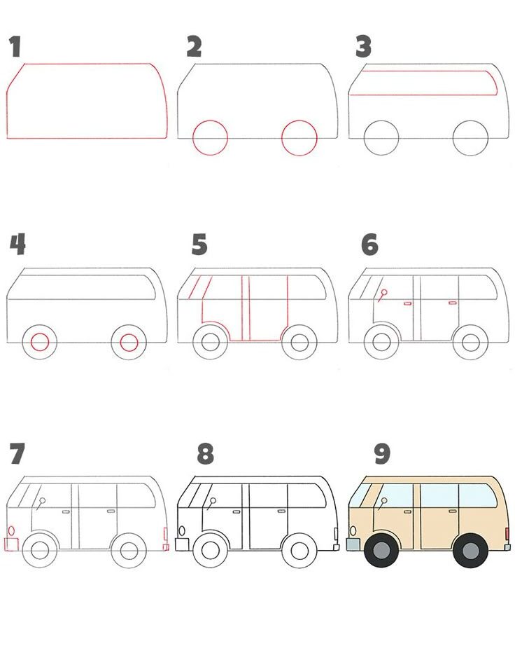 Bộ sưu tập hình vẽ các loại xe ô tô cho bé thoả sức khám phá