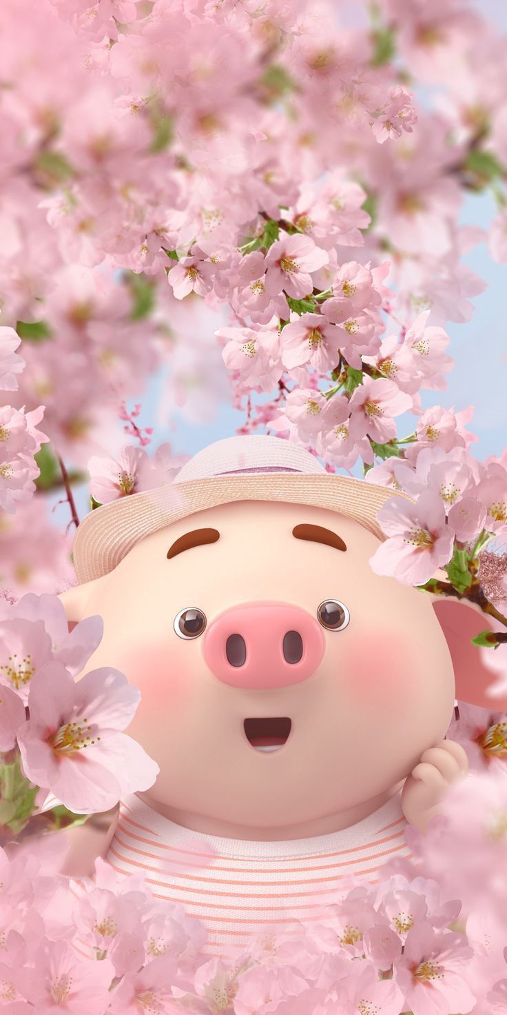 Tổng hợp 50+ hình nền điện thoại "Little Pig 🐷 🐷  " cực đáng yêu 