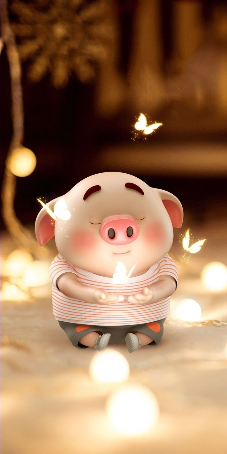 Tổng hợp 50+ hình nền điện thoại "Little Pig 🐷 🐷 " cực đáng yêu 