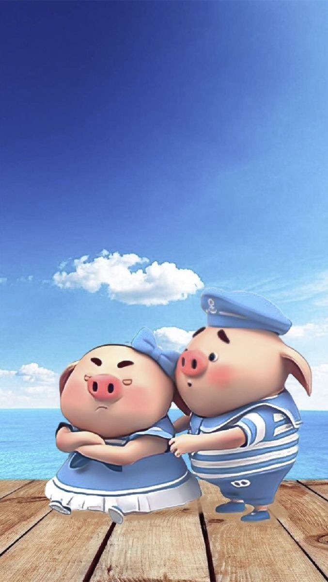 Tổng hợp 50+ hình nền điện thoại "Little Pig 🐷 🐷 " cực đáng yêu 