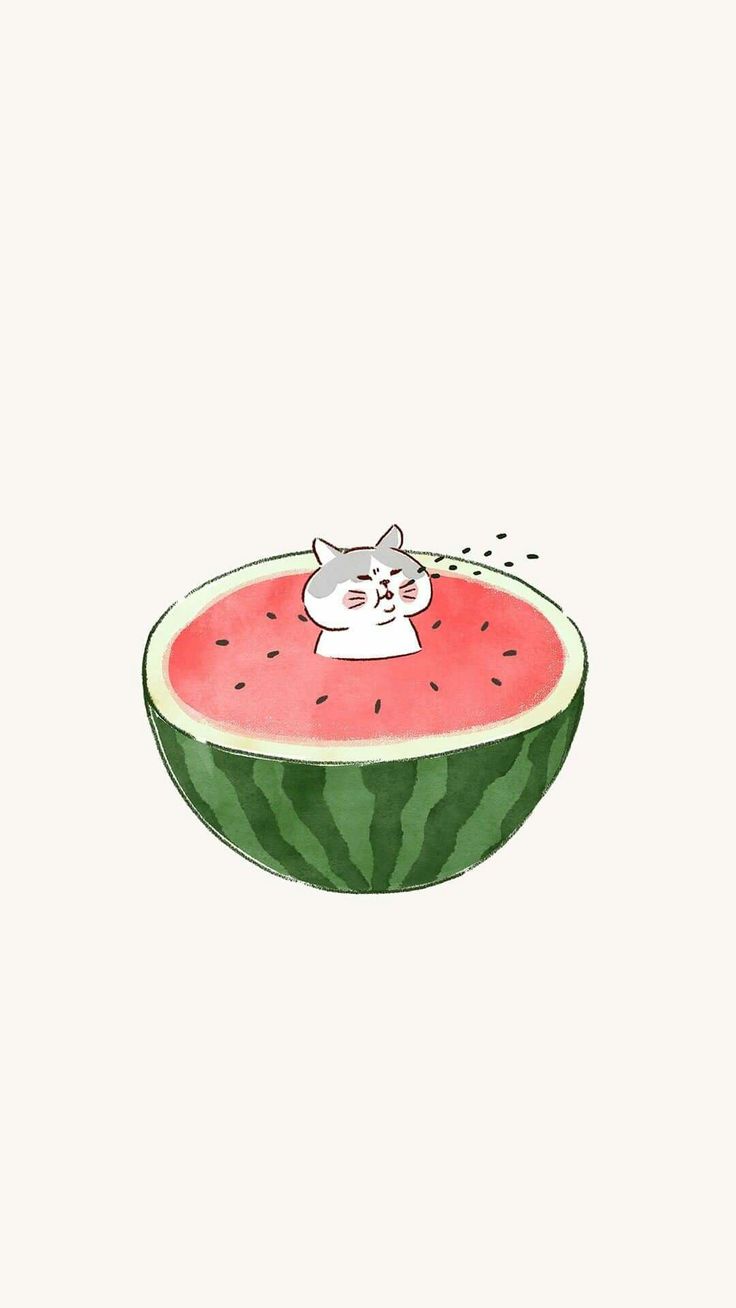 Tổng hợp 70+ hình nền điện thoại cho các nàng đam mê "Dưa hấu 🍉🍉"