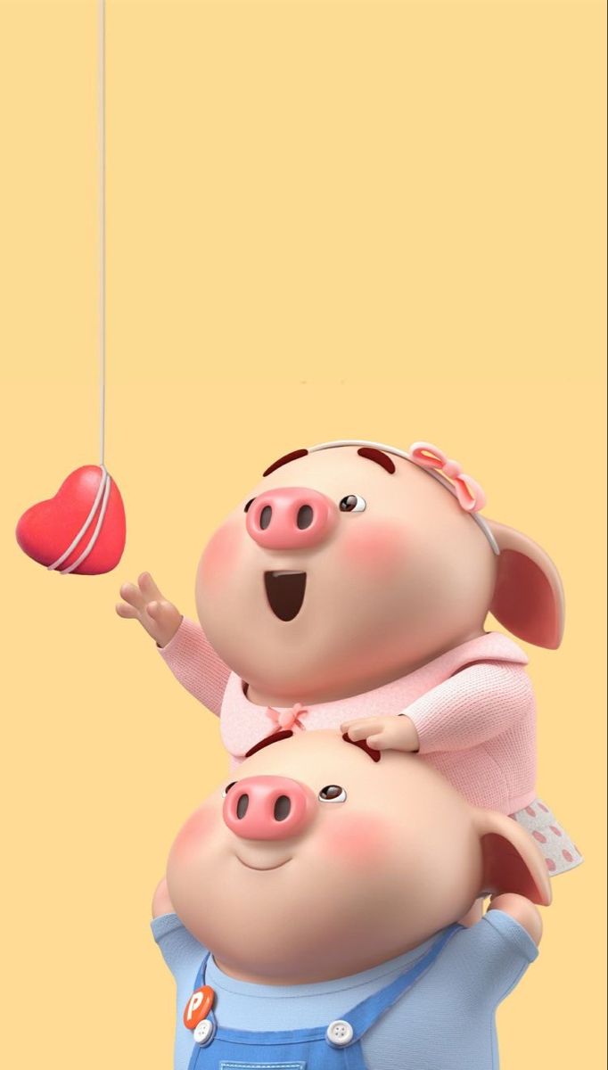 Tổng hợp 50+ hình nền điện thoại "Little Pig 🐷 🐷  " cực đáng yêu 